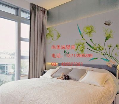 卧室墙绘