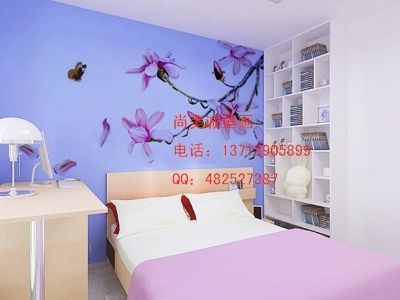 卧室墙绘