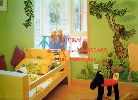 儿童房墙绘