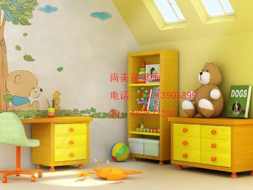 儿童房墙绘