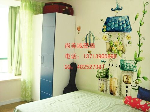 儿童房墙绘
